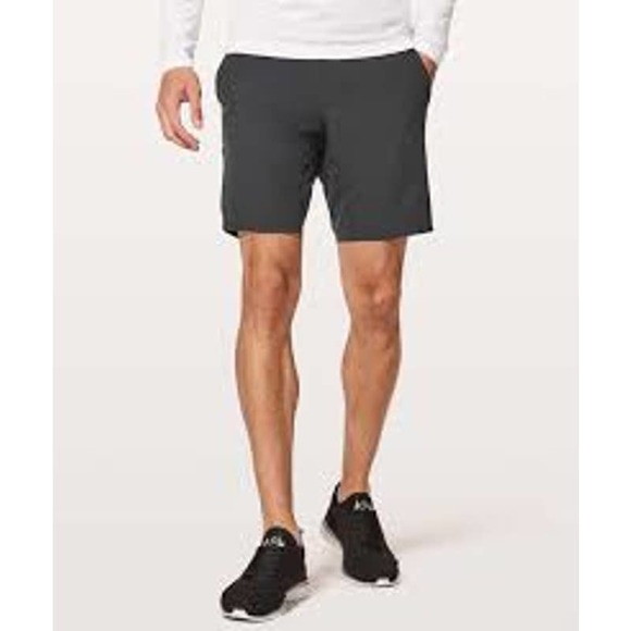 lululemon athletica Other - Lululemon In Mind Short 9" Obsidian Mens Size Large Dark Gray Hidden Pocket